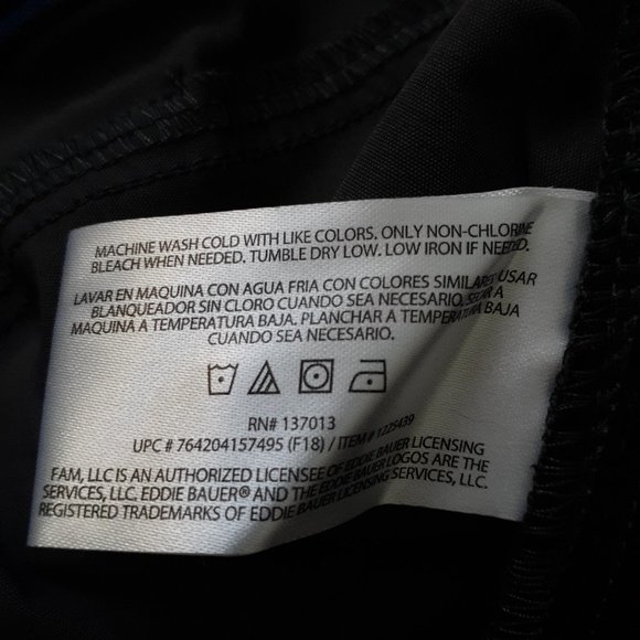 Eddie Bauer Adventure Trek Pant Nylon Charcoal Gray Size 40W x 30L - Picture 13 of 14